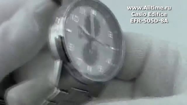 Мужские японские наручные часы Casio Edifice EFR-505D-8A смотреть онлайн