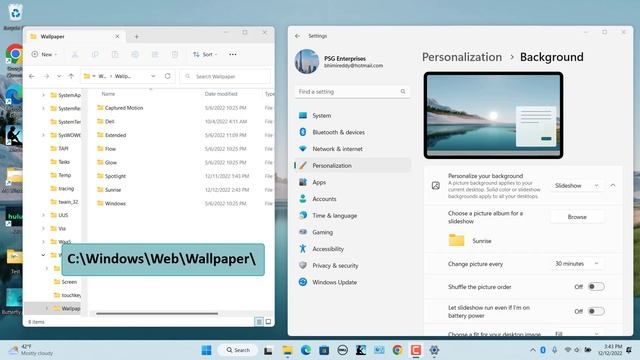 How to use Themes to Personalize the Desktop in Windows 11 смотреть онлайн