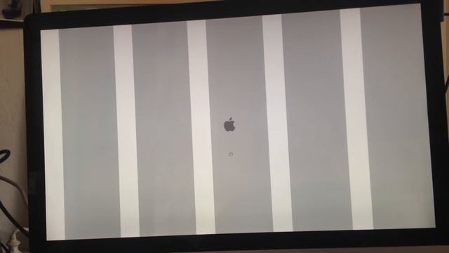 Imac 27" graphic card failure - white and grey vertical lines смотреть онлайн