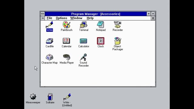 Microsoft 3.1 PCjs Machines