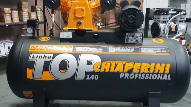 Compressor CHIAPERINI TOP 15 MP3V - 200L / Funcionamento e Teste смотреть онлайн