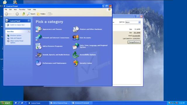 Uninstalling Windows XP смотреть онлайн