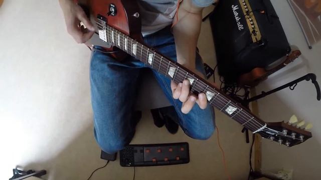 Slash - By The Sword (Cover) | Guitar Rig | Gopro смотреть онлайн