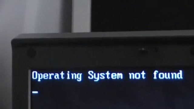 No operating system found? смотреть онлайн
