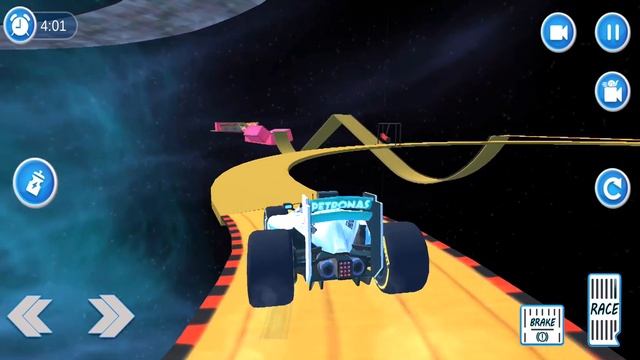 Mega Ramp - Impossible Car Stunt Racing - Android Gameplay смотреть онлайн