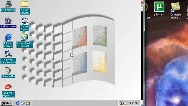 Windows 98 Second Edition in Virtual PC 2007 смотреть онлайн