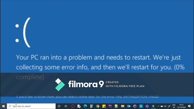 How to do a fake BSOD on Windows 10 (Build 2004) смотреть онлайн