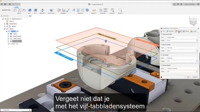 Autodesk Fusion 360 | Toolpath basics | CAD/CAM software | Cadac Group смотреть онлайн