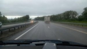 буксировка уаз на жесткой сцепке