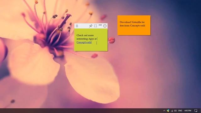 Windows: Add inline-hyperlinks inside sticky notes on Windows desktop using Notezilla смотреть онлайн
