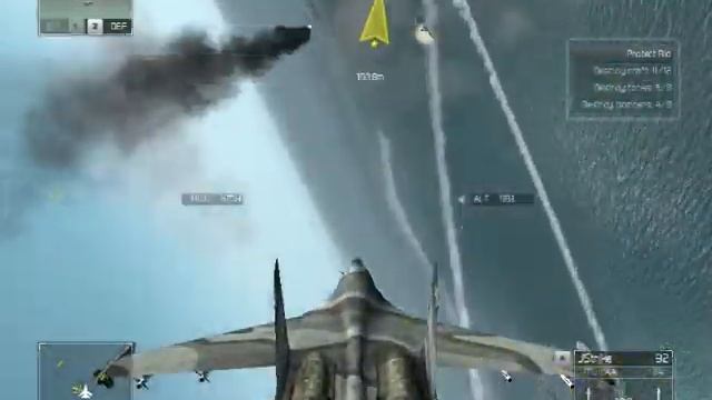 Tom Clancy's H.A.W.X Gameplay Part 4 [Intel GMA X3100] смотреть онлайн