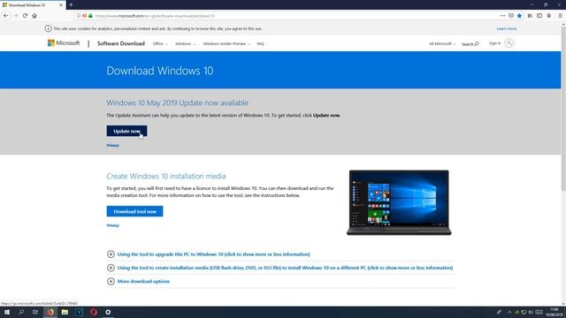 How To Update Windows 10 To Latest Version 1903 Tutorial | Install Windows 10 May 2019 Update смотреть онлайн