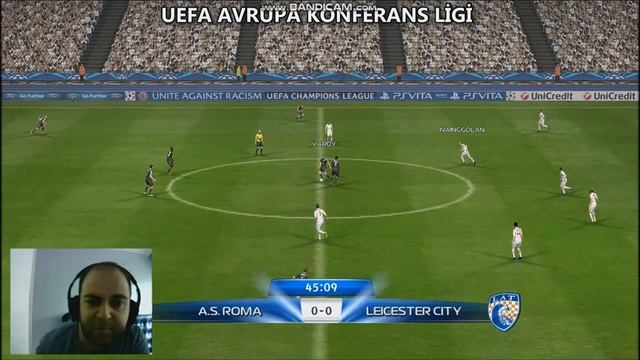 ROMA LEİCESTER CİTY MAÇ ÖZETİ/ UEFA AVRUPA KONFERANS LİGİ YARI FİNAL RÖVANŞ MAÇI смотреть онлайн