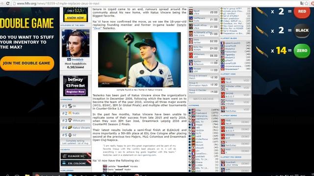 Zeus покидает ряды NaVi!! ШОК!!! Zeus покидает NaVi!!I ШОК! смотреть онлайн