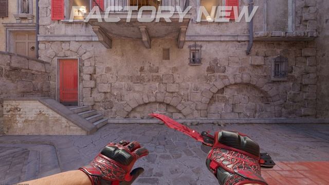 CS2 Moto Gloves | Blood Pressure - Skin showcase all floats [4K60FPS] смотреть онлайн