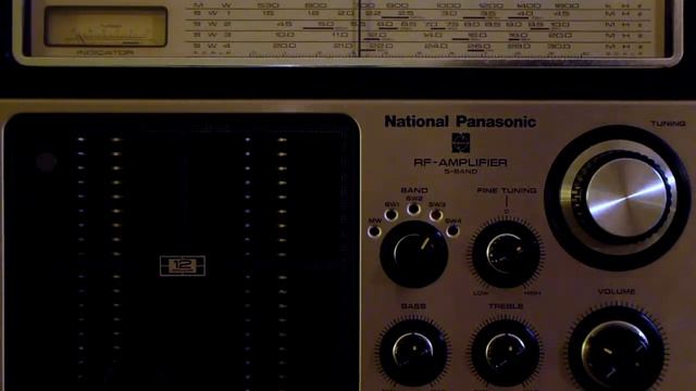 National Panasonic R-558B - 11580 kHz - Hobart Radio International смотреть онлайн