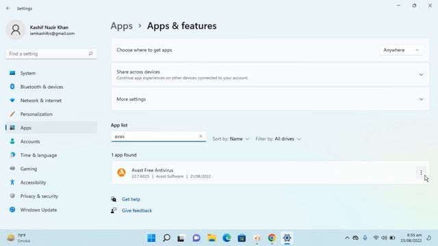 How to Uninstall Avast Antivirus From Windows 11 (New) | Delete Avast Free Antivirus in Windows 11 смотреть онлайн