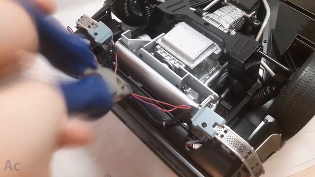 DeLorean, назад в будущее. Сборка модели |часть 18| смотреть онлайн