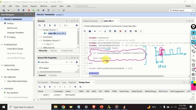 Pulse Width Modulation (PWM) in FPGA, Verilog, and Vivado - Make External Breadboard LED Blink смотреть онлайн