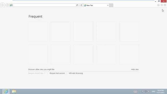How to switch Internet Explorer 10 to full screen in Windows 8 смотреть онлайн