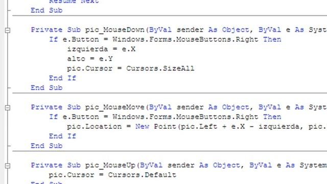 Mover picturebox con el mouse en Vb. net 2008 - 2019 смотреть онлайн