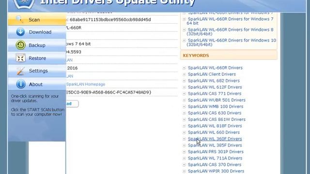 SparkLAN WL-660R Drivers for Windows 7 64 bit 6.95.904.5593 смотреть онлайн
