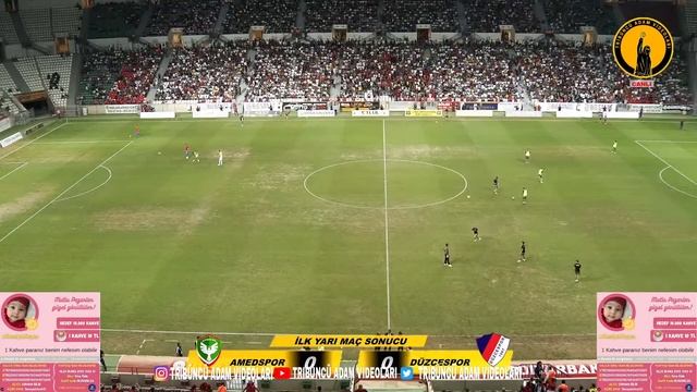AMEDSPOR - DÜZCESPOR CANLI YAYIN (TFF 2. LİG - 3. HAFTA) смотреть онлайн