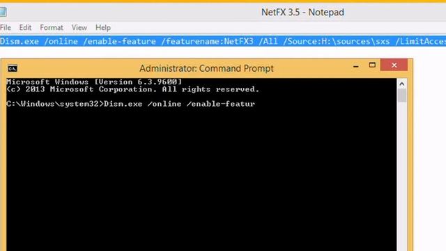 Cara mengaktifkan Net Framework 3.5 window 8.1 смотреть онлайн