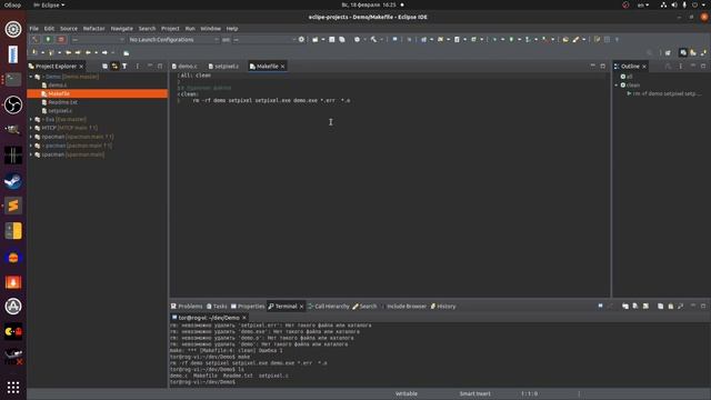 Open Watcom - программирование на C/C++ под DOS (wcc, wpp, wlink, wmake, wcl), Makefile, dosbox-x смотреть онлайн
