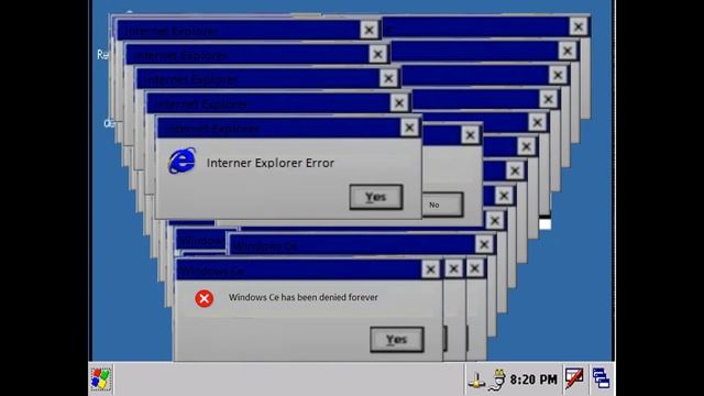 Windows CE Crazy Error смотреть онлайн
