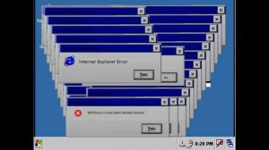 Windows CE Crazy Error