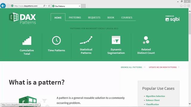 13-01 DAX Patterns - Introduction смотреть онлайн