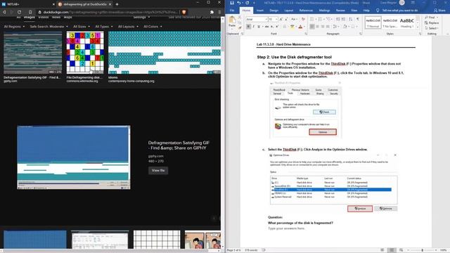 Cisco IT Essentials v7 Lab 11.3.3.8 - Hard Drive Maintenance смотреть онлайн