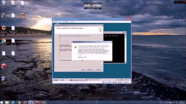 como crear Dominio en windows server 2008 en virtual box смотреть онлайн