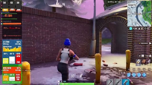 Fortnite | RTX 2070 | 4K Ultra Settings | Benchmark + i7 7700 || Season 9 ✅ смотреть онлайн