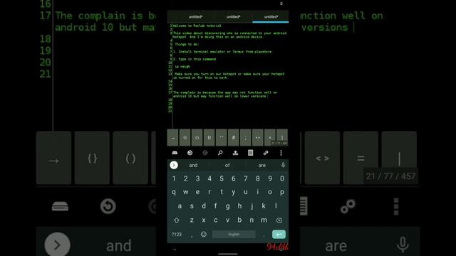 How to know connected devices via terminal on android | Hotspot смотреть онлайн