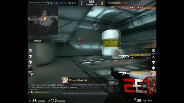 TÜRKÇE CS:GO Ranked | Dereceli Maç 1 "Ez Lose Ez Life" смотреть онлайн
