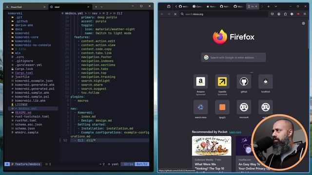 Generating Markdown CLI Docs From Rust | Live Programming🦀 | Komorebi | Windows 11 Tiling WM смотреть онлайн