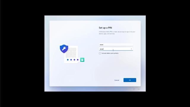 Windows 11 clean installation process, new OOBE, desktop experience смотреть онлайн