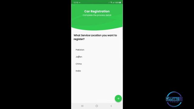 Car Registration Process || Taxi App Flutter смотреть онлайн