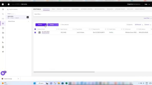HOW TO UNINSTALL THE SENTINEL ONE AGENT FROM A SERVER USING THE DASHBOARD смотреть онлайн