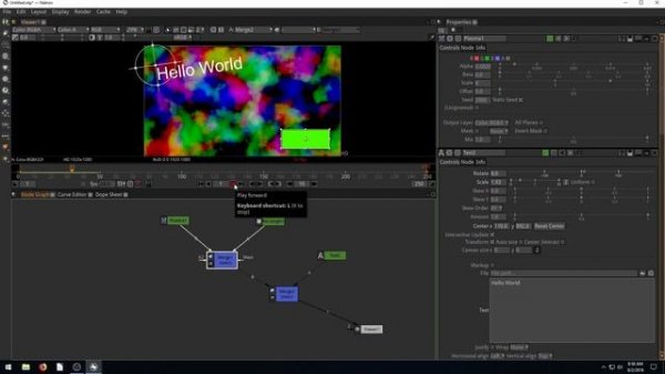 Natron Lesson 8 - Drawing Shapes, Gradients and Image Backgrounds