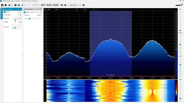 SDR SHARP FM co-channel canceler смотреть онлайн
