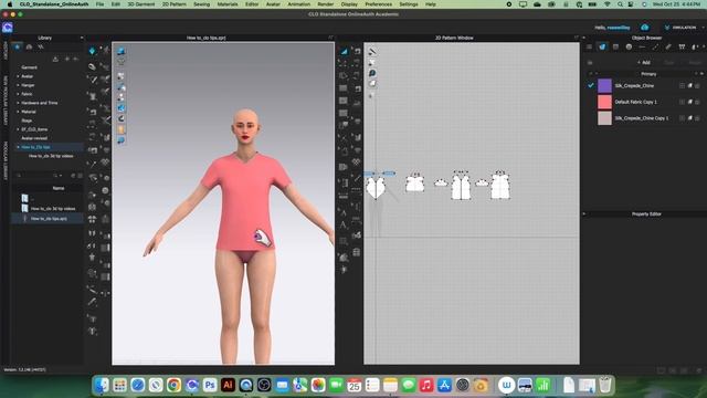 Basic of CLO 3D | How to Dress Avatar with Multiple Layers and Remove Shoes-Hair смотреть онлайн