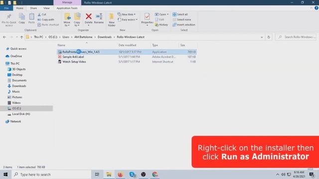 How to Uninstall the Wired Rollo Printer and Reinstall for Basic troubleshooting in Windows смотреть онлайн