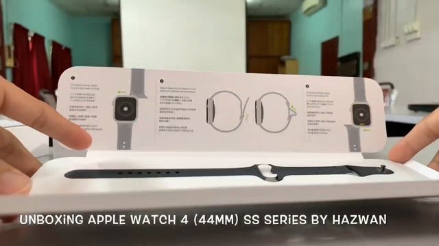 Unboxing Apple Watch 4 Stainlees Steel Series (44mm) смотреть онлайн