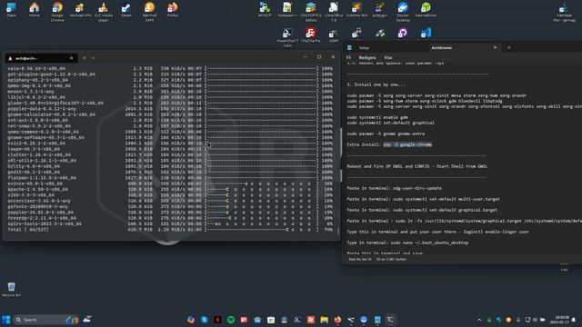 Arch - How to install Arch with Gnome desktop via Windows 11 - WSL - YouTube - 2024 смотреть онлайн