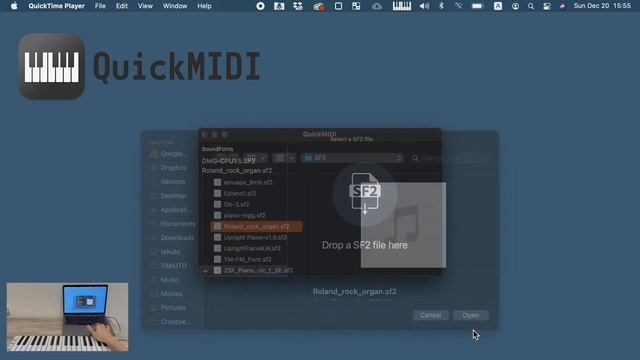 How to use QuickMIDI.app for macOS смотреть онлайн