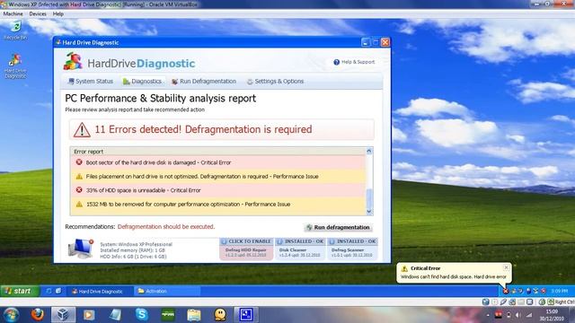 Hard Drive Diagnostic (Rogue) смотреть онлайн