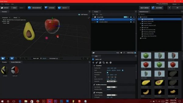 Download Fresh Food Pack 3D For FREE NOW ||| Element 3D V2 || After EFFECT
